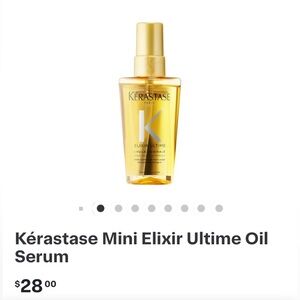 Kerastase hair oil